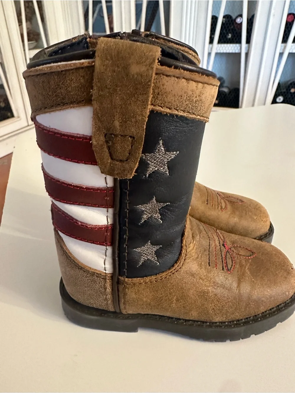 Toddler 5c Cody James American flag boots
